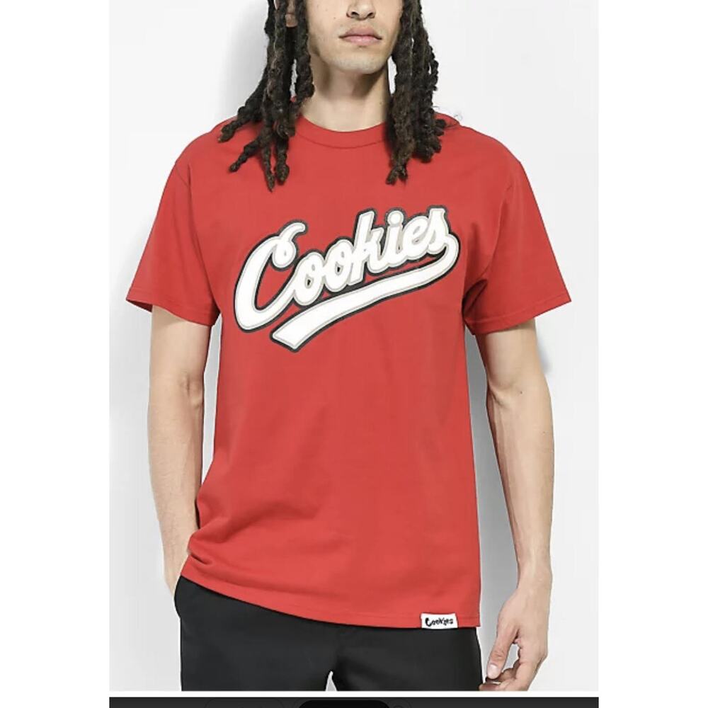 Cookies SF Graphic Tee Red Puttin In Work Graphic T Shirt Unisex Large Skate